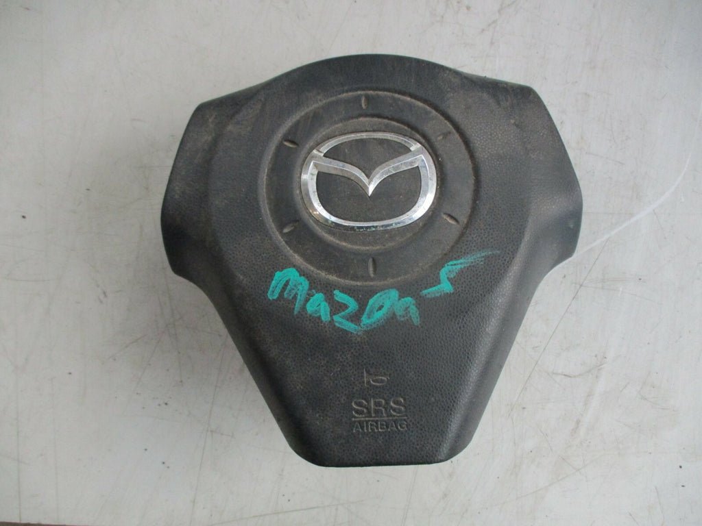 MAZDA 5 MK2 2006 STEERING WHEEL AIRBAG SAFETY BAG BLACK