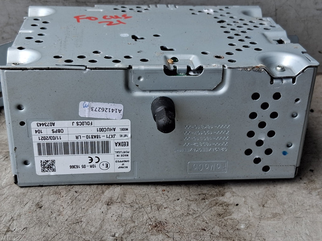 2021 FORD FOCUS MK4 RADIO CD PLAYER STERO HEAD UNIT JX7118K810