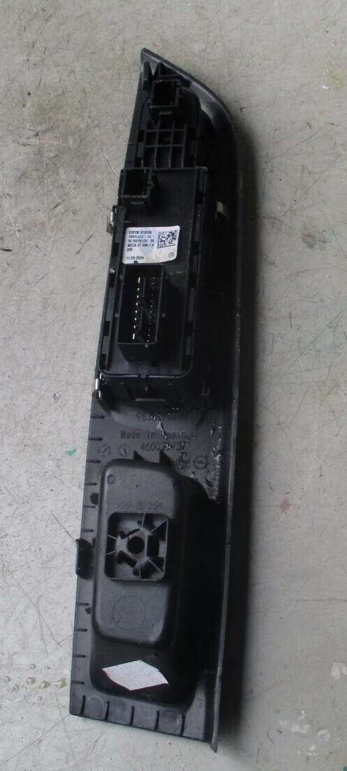 VAUXHALL CORSA OSF DRIVER SIDE FRONT WINDOW SWITCH CONTROL PANEL 96788281ZD-04