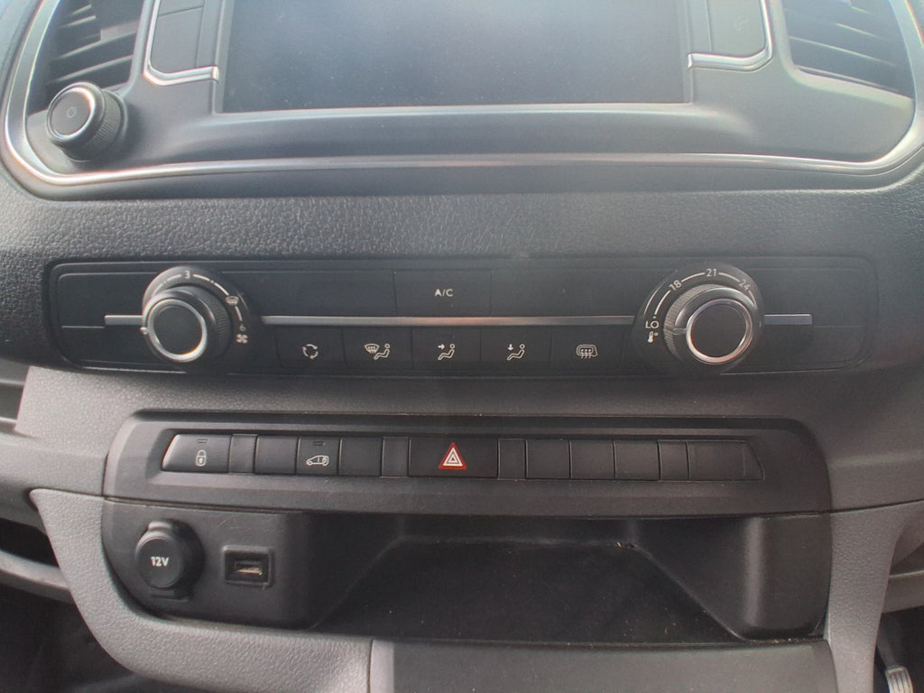 2019 CITROEN DISPATCH VIVARO MK3 HEATER AC CLIMATE CONTROL SWITCH PANEL