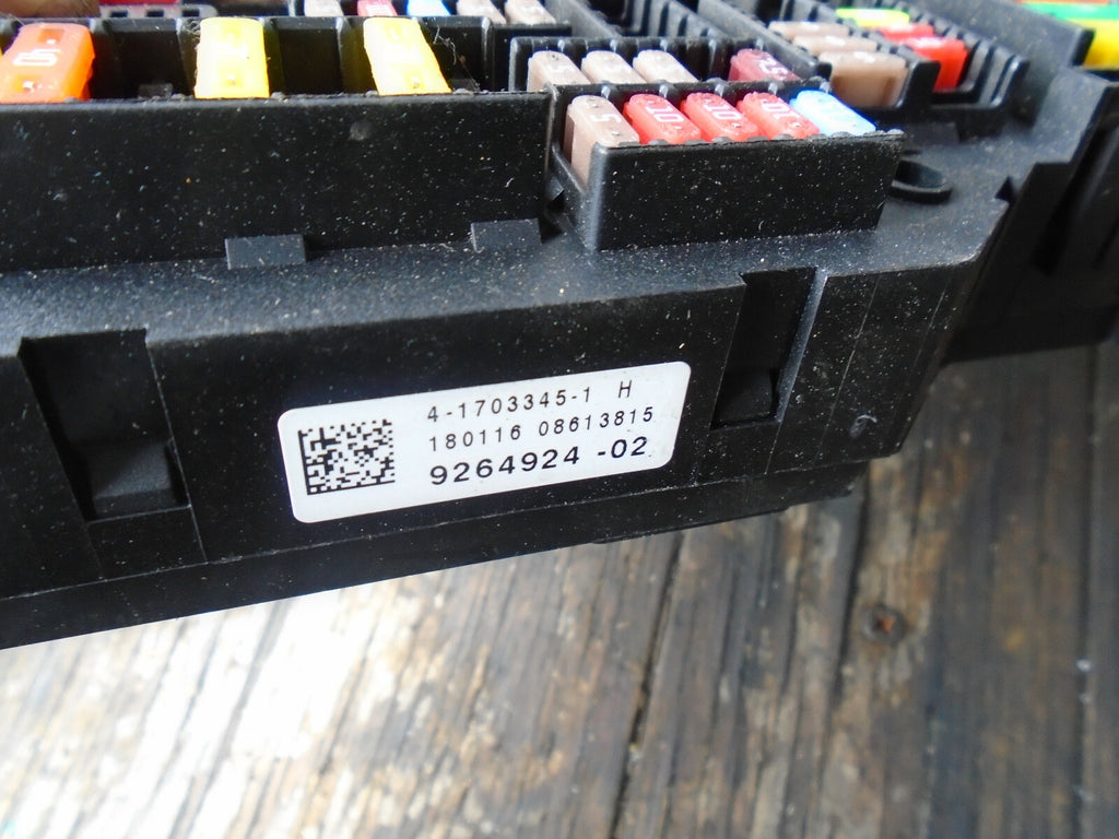 BMW 5 SERIES GT F07 2016 POWER DISTRIBUTION FUSE BOX 9264924