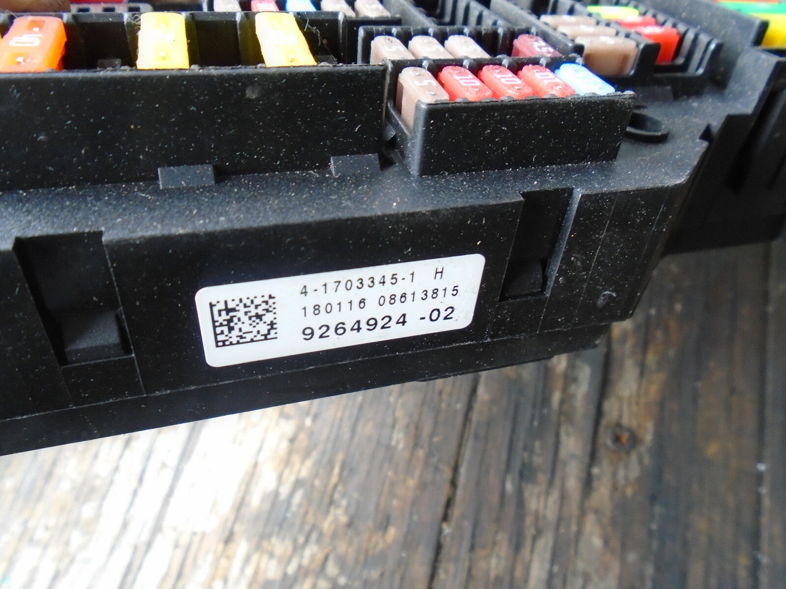 BMW 5 SERIES GT F07 2016 POWER DISTRIBUTION FUSE BOX 9264924