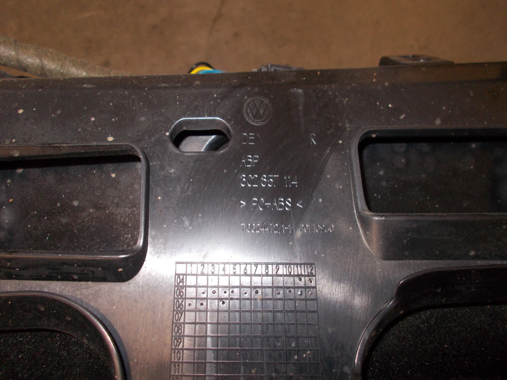 VW VOLKSWAGEN PASSAT B6 2006 BLACK GLOVE BOX 302857114