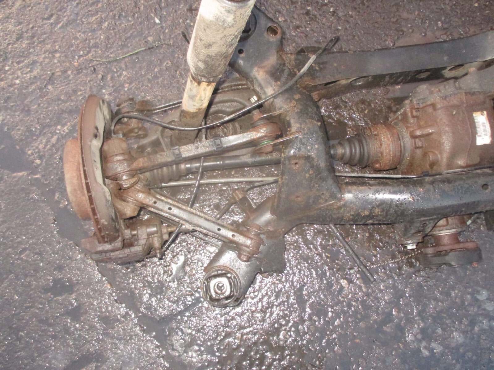 BMW 1 SERIES E87 2010 2.0 DIESEL REAR DIFF DIFFERENTIAL RATIO 3.07 7598855