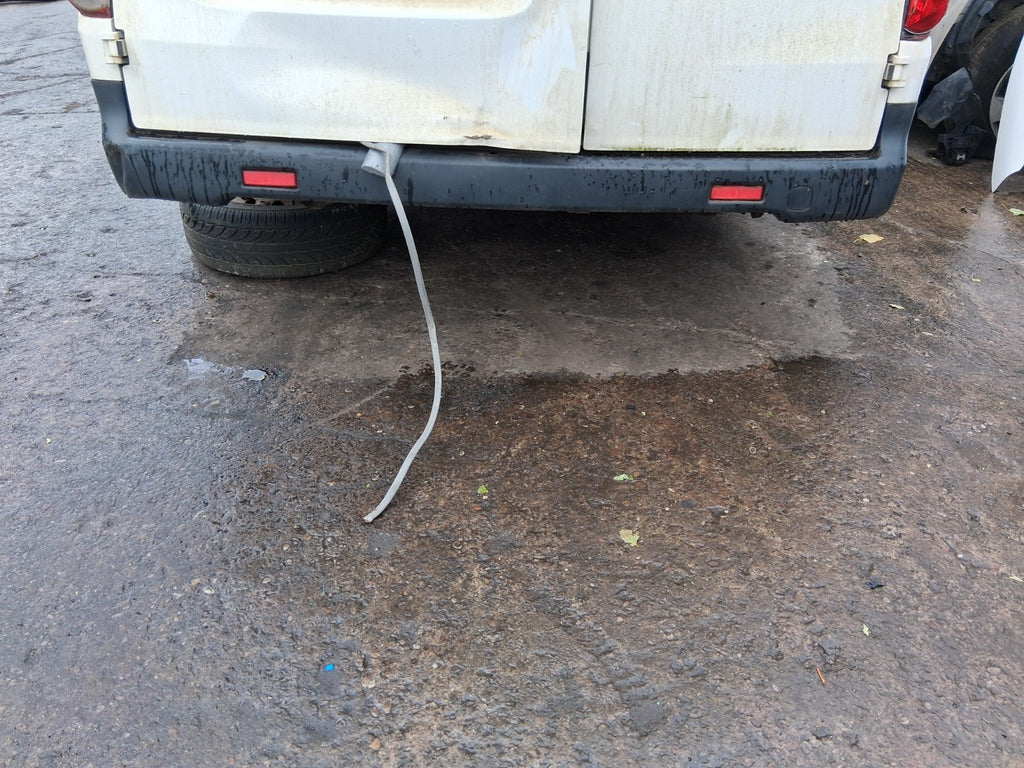 2018 NISSAN NV200 REAR COMPLETE BUMPER BLACK
