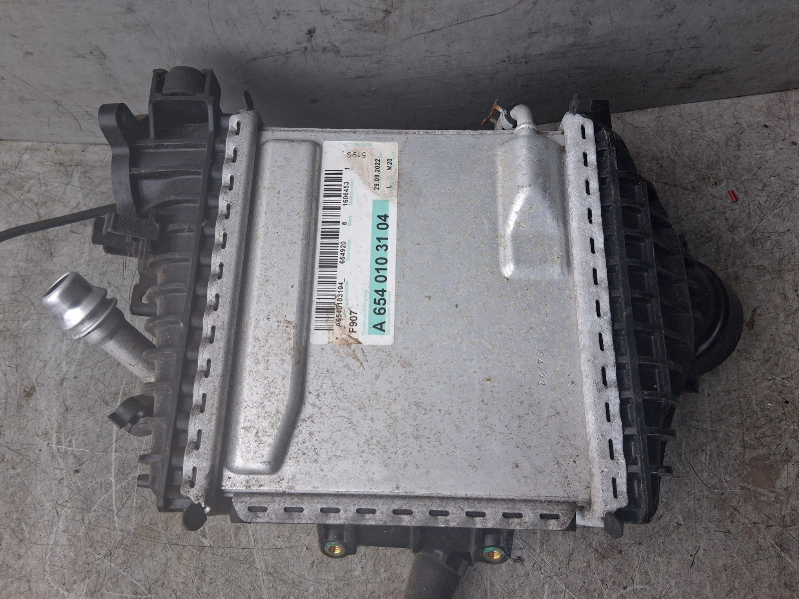 2021 MERCEDES BENZ SPRINTER W907 2.0 DIESEL INTERCOOLER A6540103104