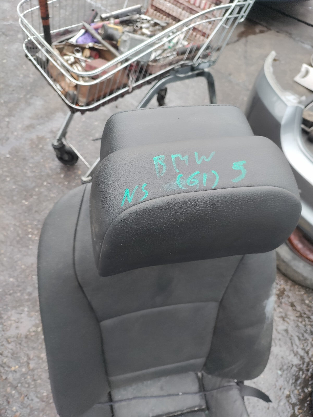2012 BMW 5 SERIES F10 NSF PASSENGER SIDE HEATED SEAT