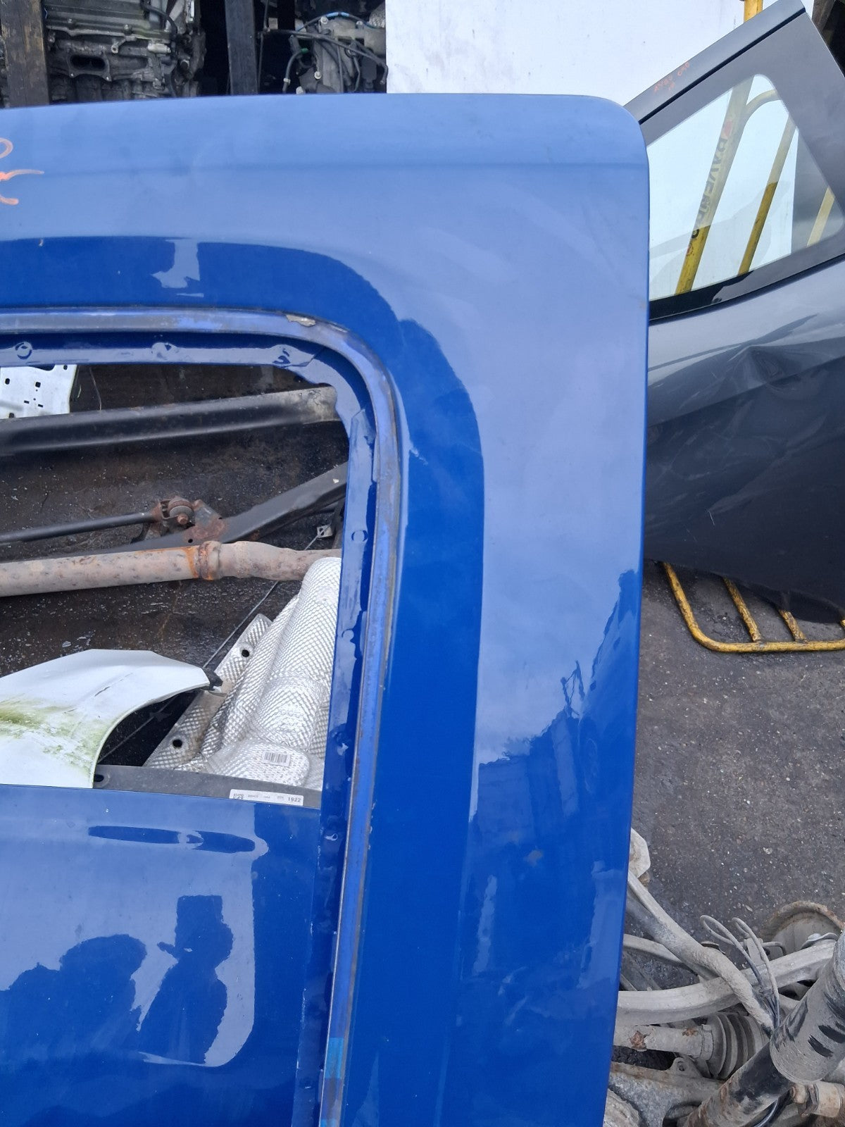 2016 FIAT FIORINO NSF PASSENGER SIDE FRONT LEFT BARE DOOR BLUE