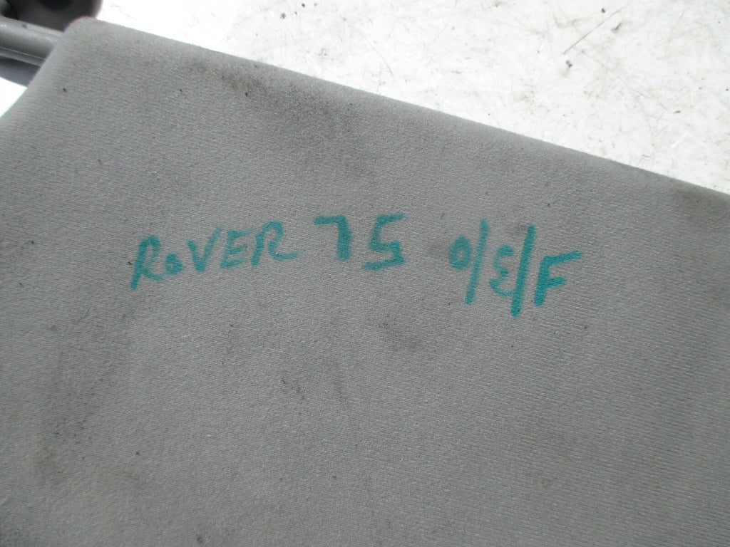 ROVER 75 2003 OSF DRIVER SIDE FRONT SUN SHADE VISOR ASSEMBLY GREY