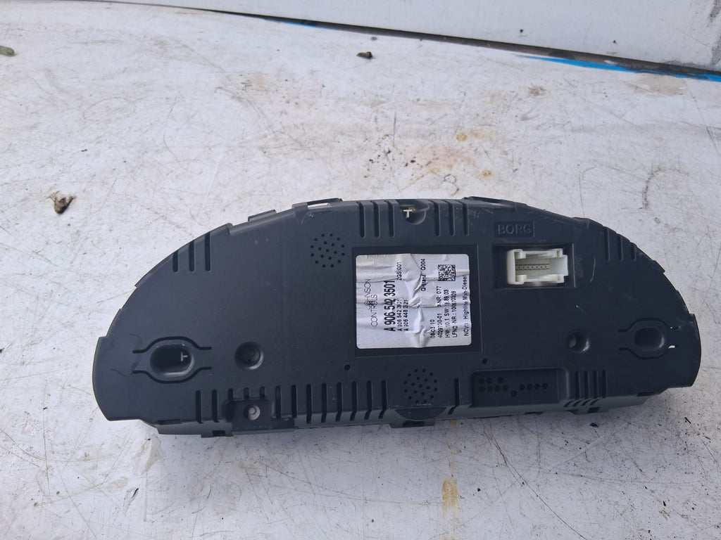 2010 MERCEDES BENZ SPRINTER W906 2.1 DIESEL MAN SPEEDOMETER INSTRUMENT CLUSTER