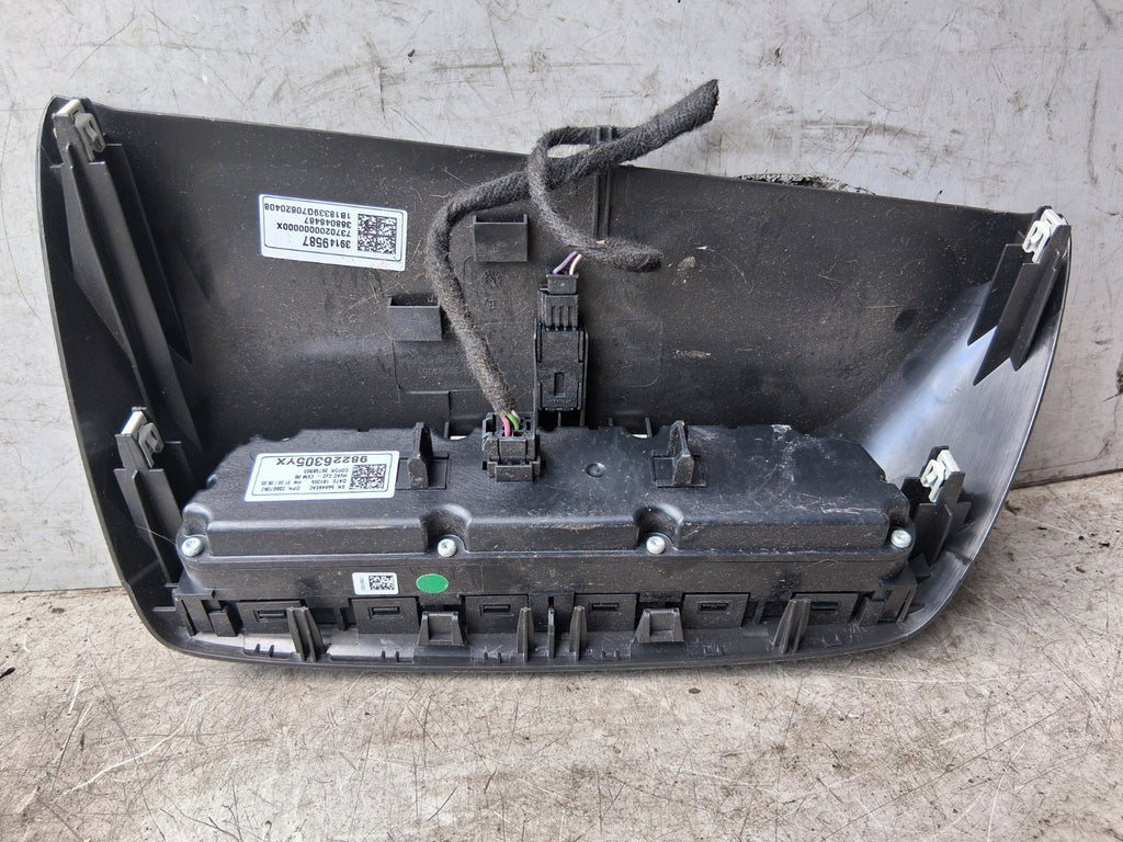 VAUXHALL CROSSLAND X 2018 AC HEATER CLIMATE CONTROL SWITCH PANEL 98226305YX
