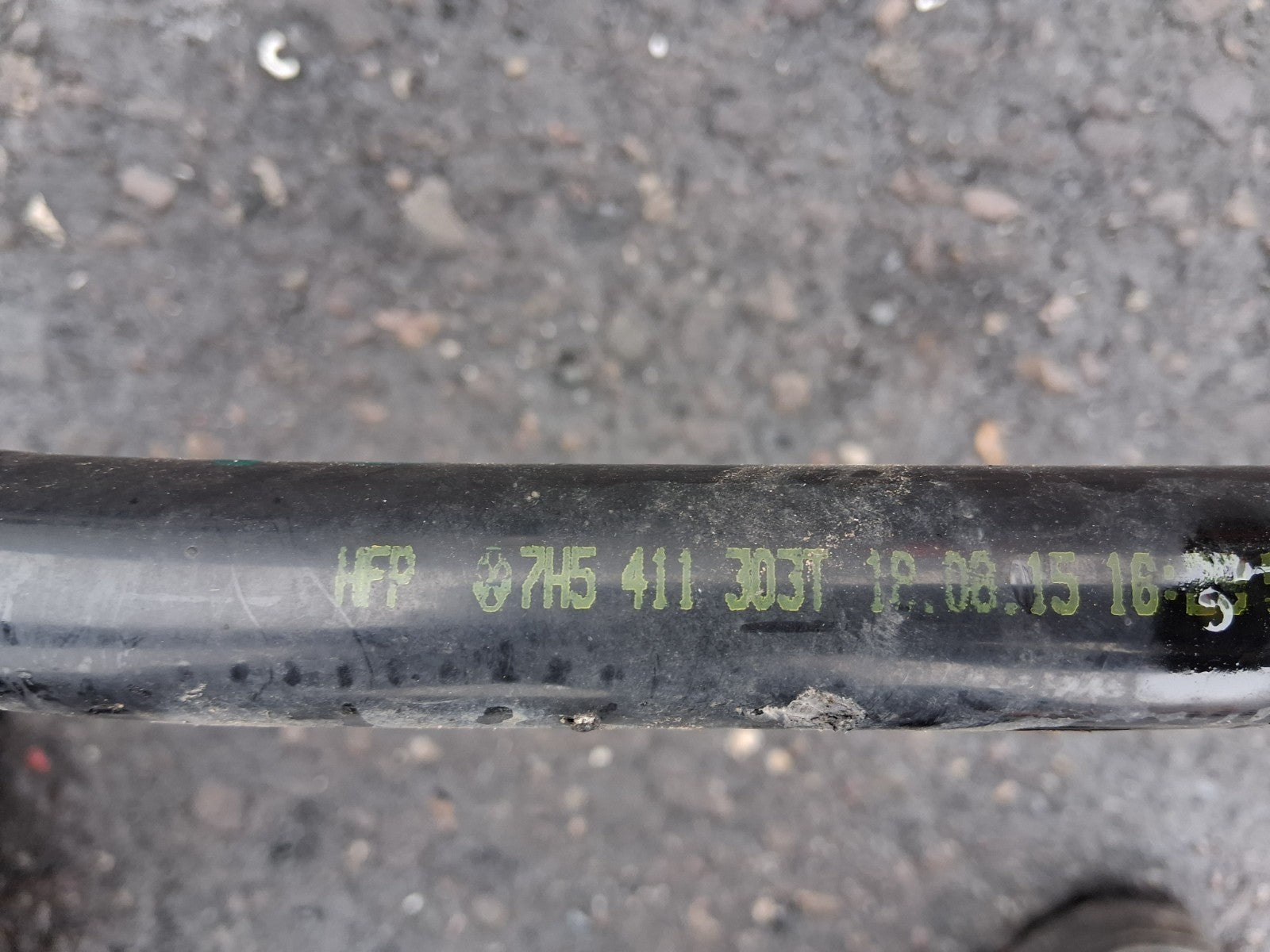 2018 VW VOLKSWAGEN TRANSPORTER T6 2.0 DIESEL FRONT ANTI ROLL BAR 7H5411303T