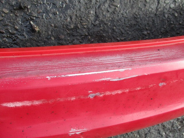 FORD FIESTA MK6 2008 5 DOOR REAR COMPLETE BUMPER RED