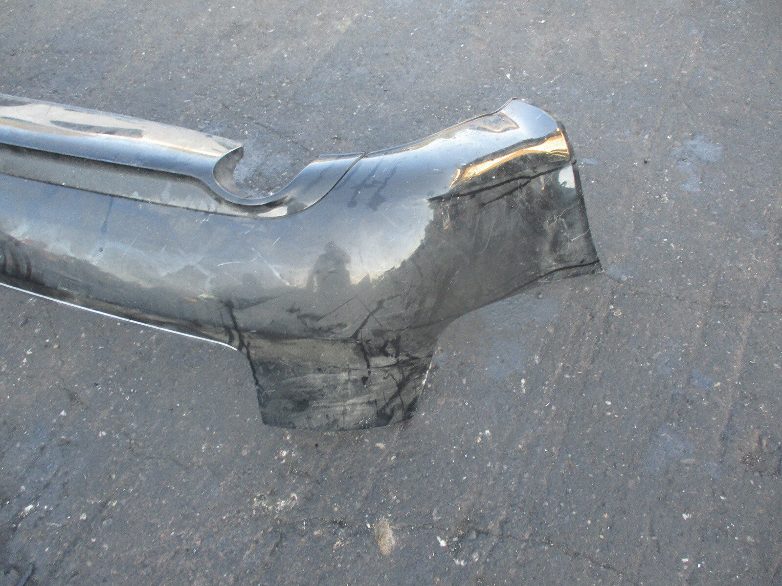 AUDI A4 B7 2006 S LINE REAR BUMPER DARK GREY