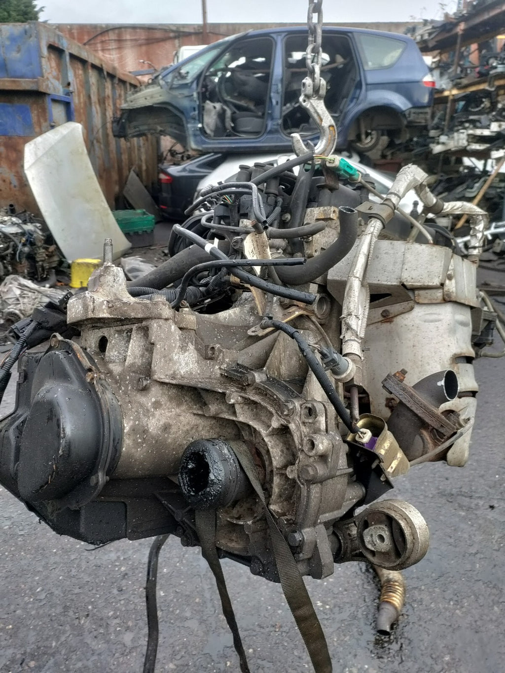 2005 FORD FIESTA MK6 1.4 PETROL ENGINE COMPLETE 75K MILEAGE FXJA