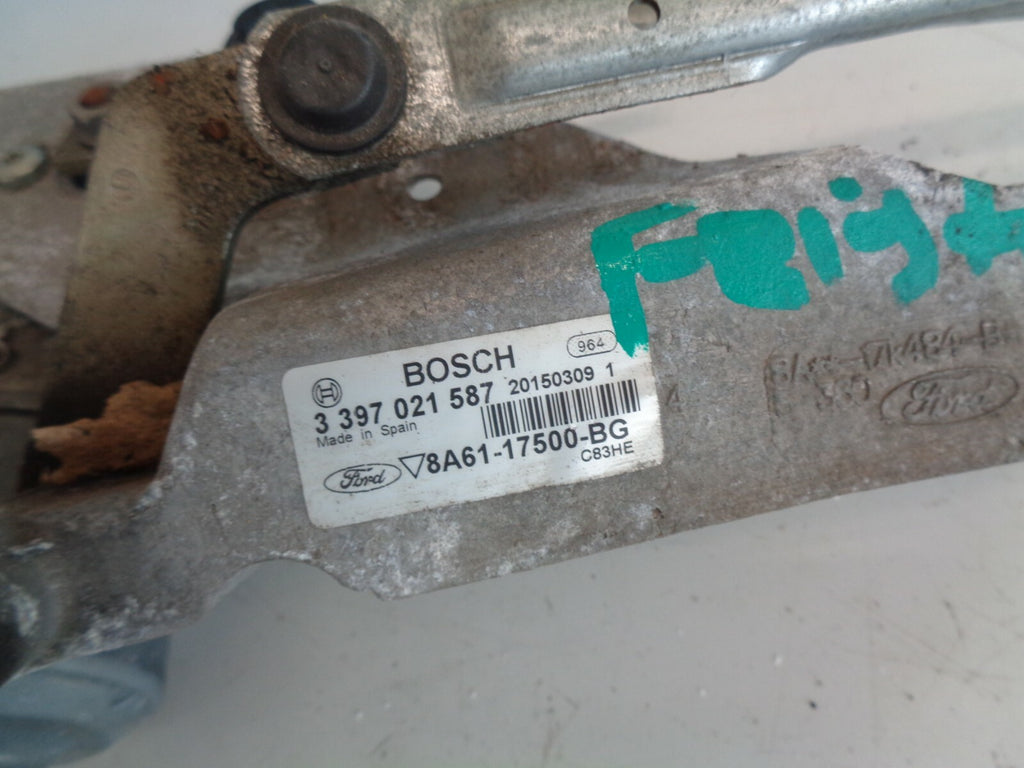 FORD FIESTA 2015 MK7 WINDSCREEN WIPER MOTOR WITH LINKAGE 8A6117500BG