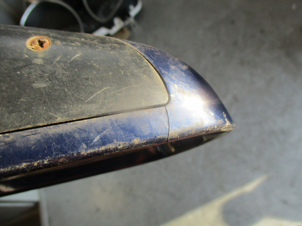 AUDI A4 8D 1999 AVANT ESTATE NS PASSENGER SIDE ELECTRIC DOOR WING MIRROR BLUE