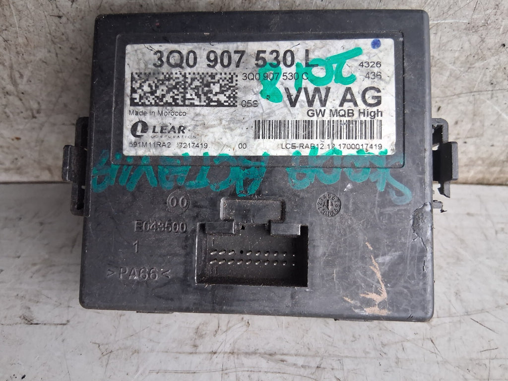 2018 SKODA OCTAVIA MK3 1.0 TFSI PETROL GATEWAY CONTROL MODULE UNIT 3Q0907530L