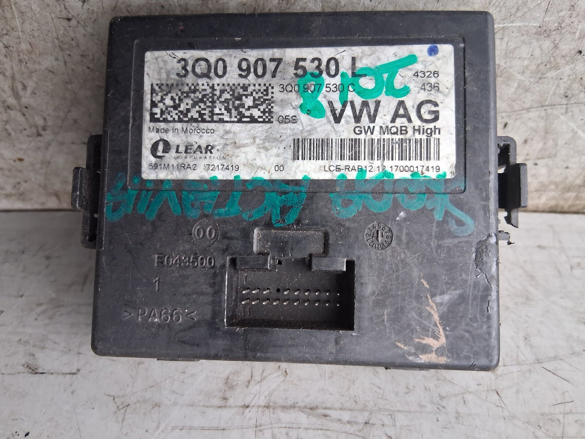2018 SKODA OCTAVIA MK3 1.0 TFSI PETROL GATEWAY CONTROL MODULE UNIT 3Q0907530L