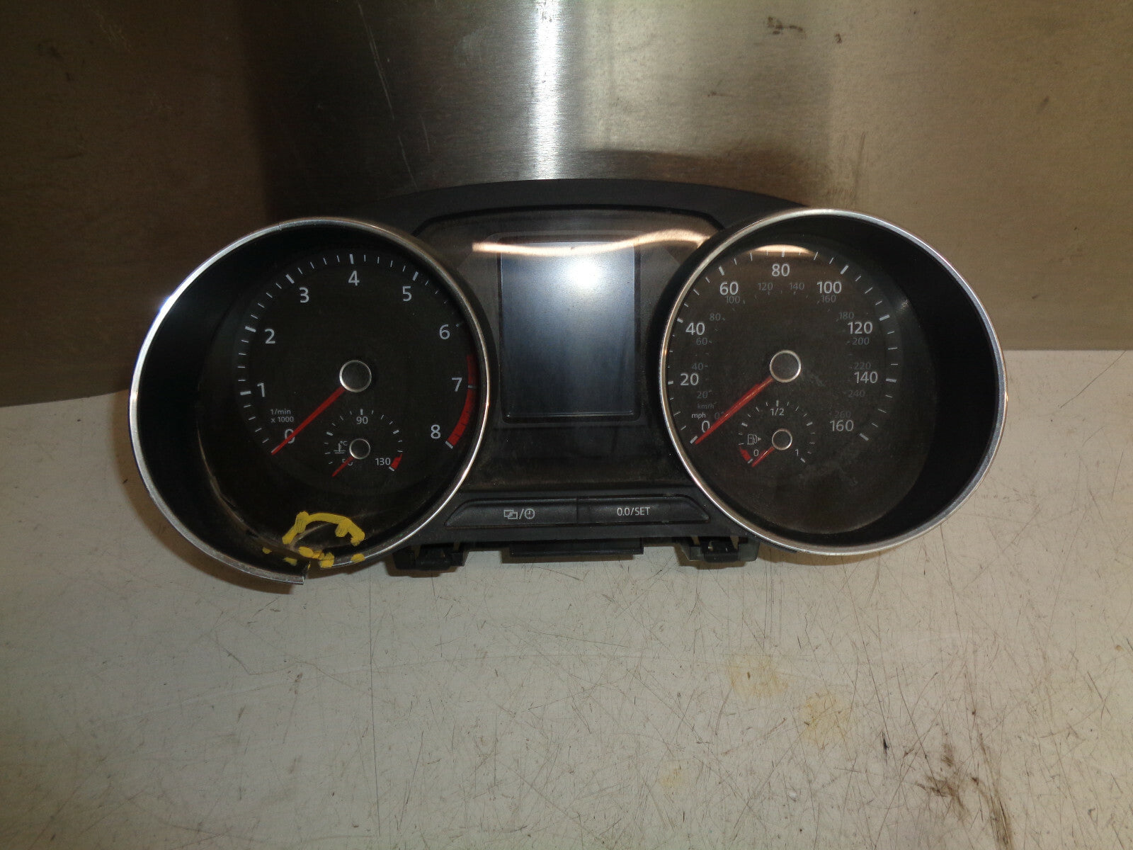 VW VOLKSWAGEN POLO 2016 1.2 TSI SPEEDOMETER INSTRUMENT CLUSTER 6C0920940C