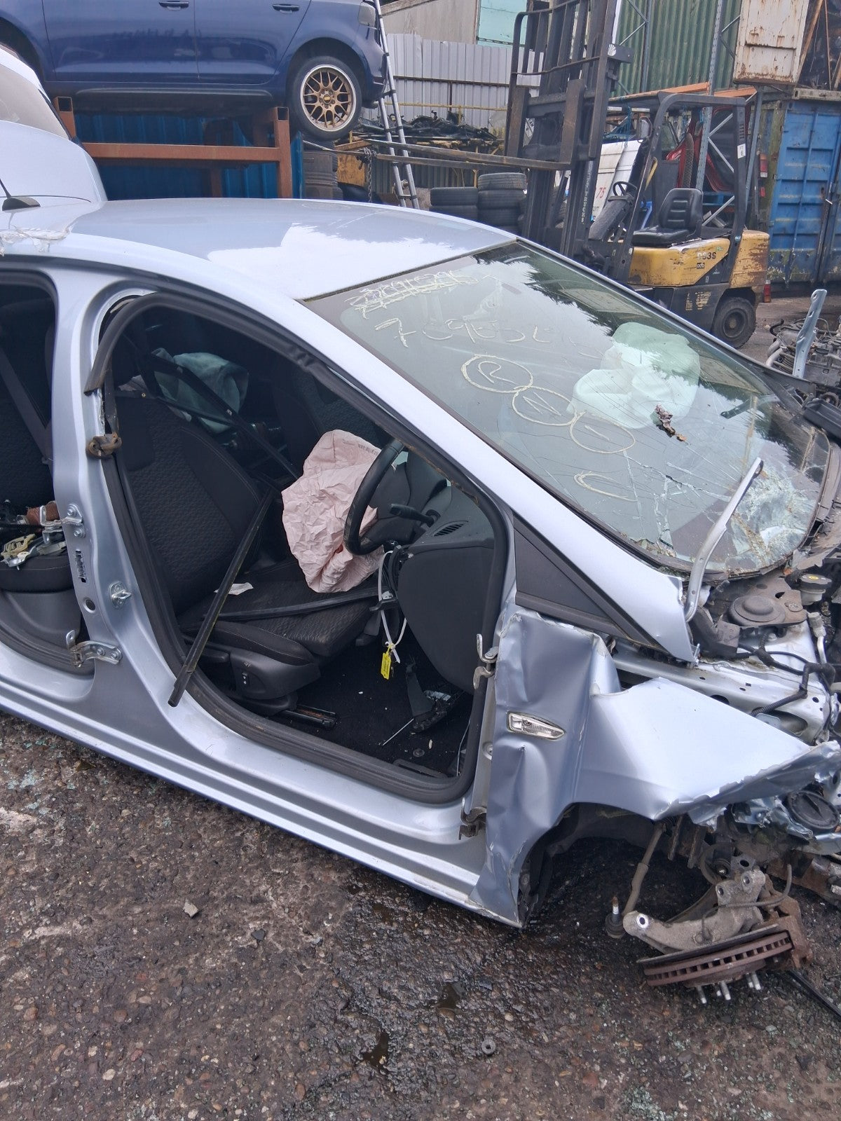 2019 VAUXHALL ASTRA K OSF DRIVER SIDE FRONT RIGHT QUARTER PANEL SILVER Z189