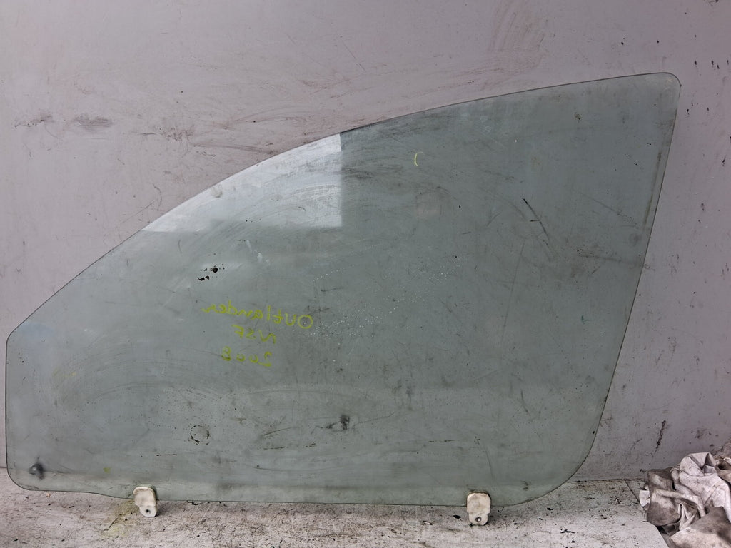 2008 MITSUBISHI OUTLANDER NSF PASSENGER SIDE FRONT LEFT WINDOW GLASS 43R00033