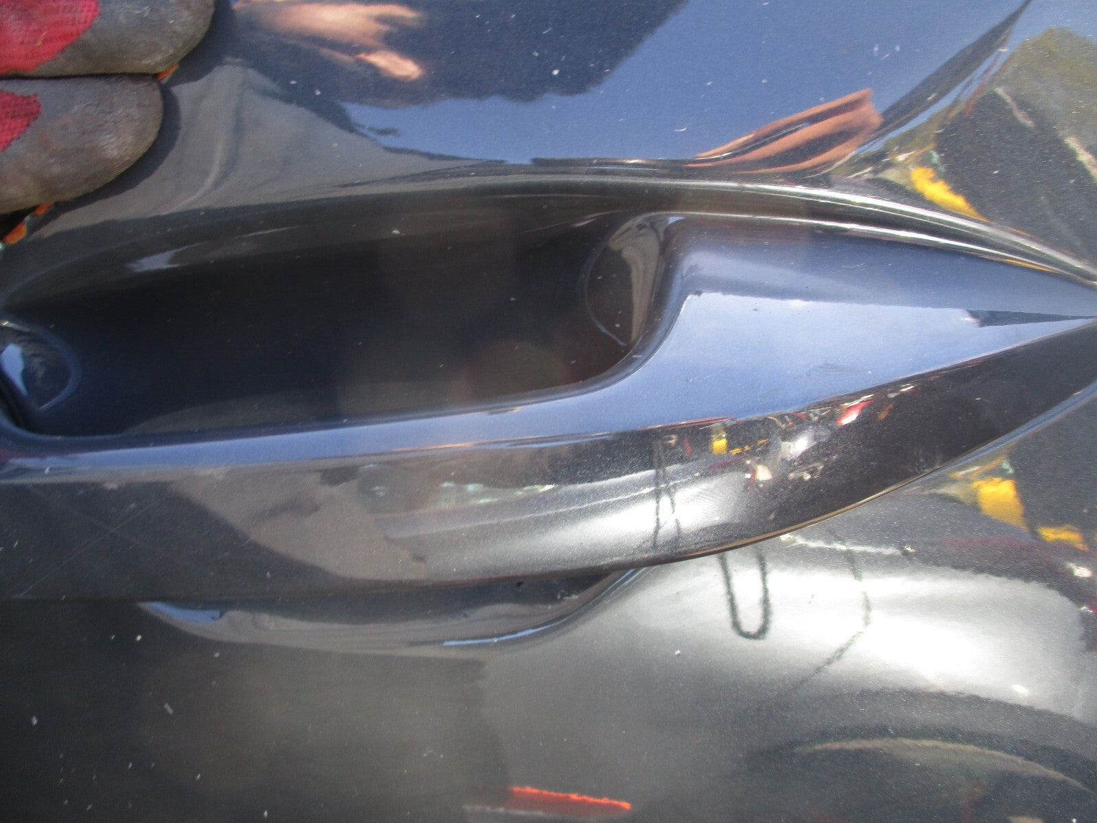 2023 KIA SPORTAGE MK5 NSR PASSENGER SIDE REAR DOOR HANDLE DARK PENTA METAL H8