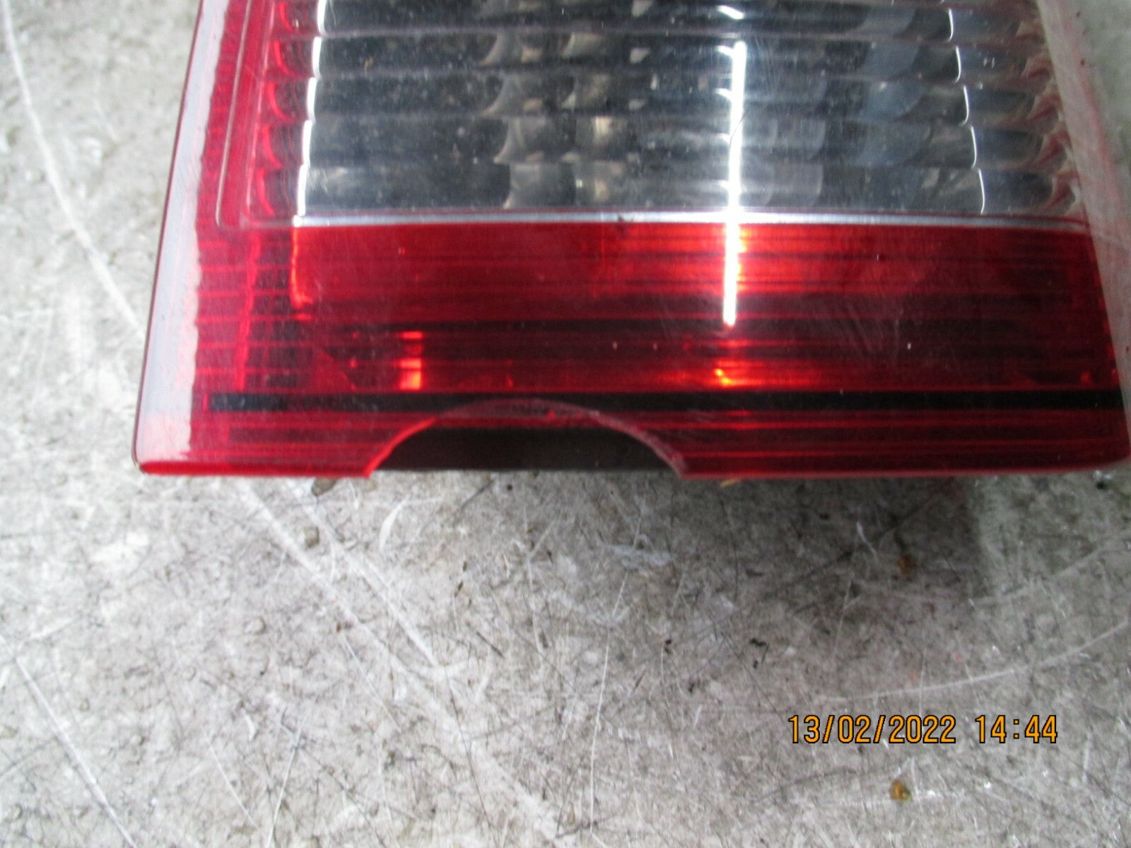 VAUXHALL MERIVA A 2005 MK1 OSR REAR DRIVER SIDE TAIL LIGHT