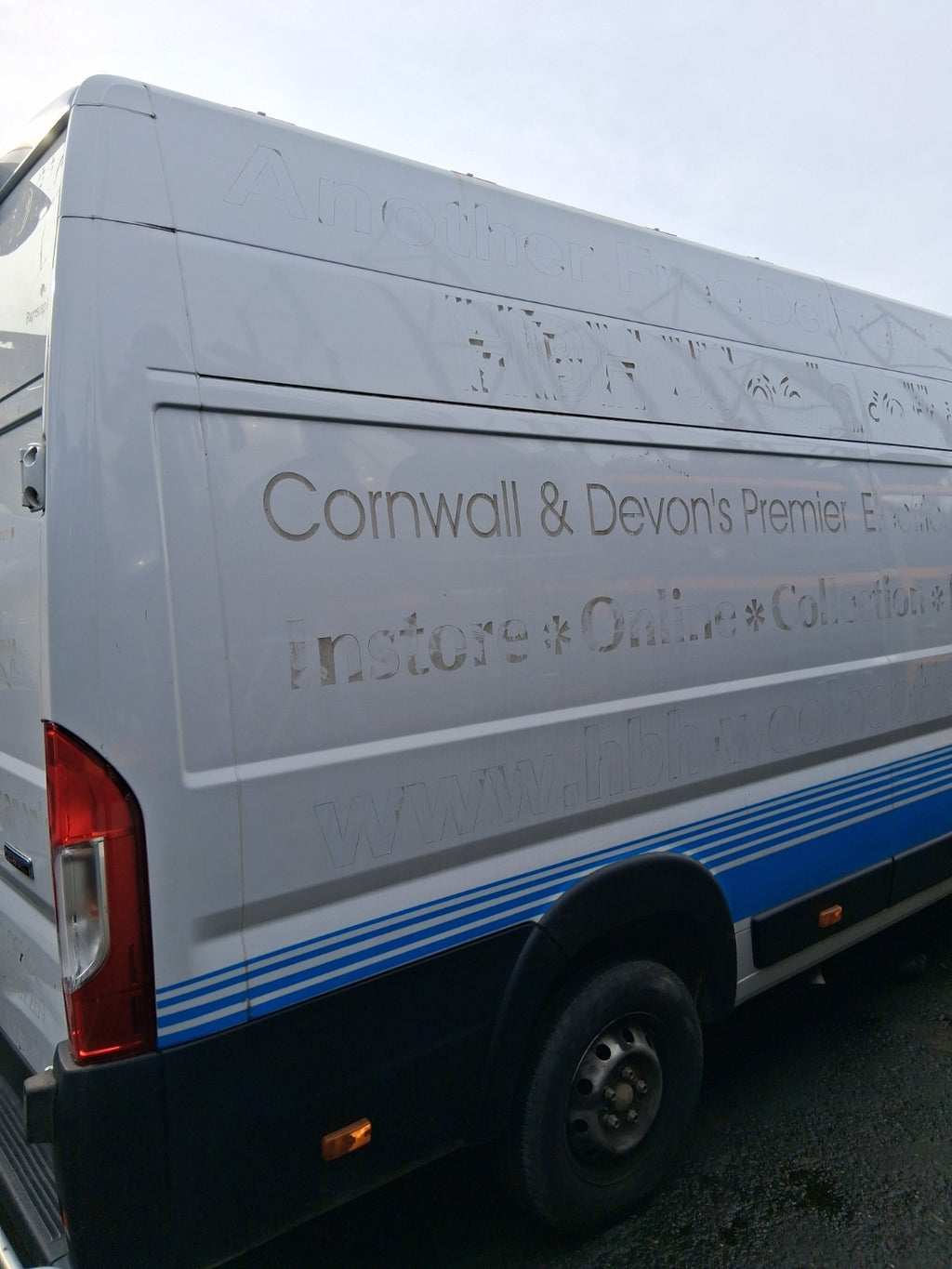 2023 FIAT DUCATO MK3 OSR DRIVER SIDE REAR RIGHT QUARTER PANEL