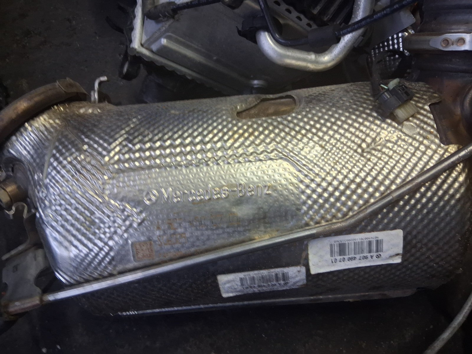 2022 MERCEDES SPRINTER W907 2.0 DIESEL DPF DIESEL PARTICULATE FILTER A9074900701