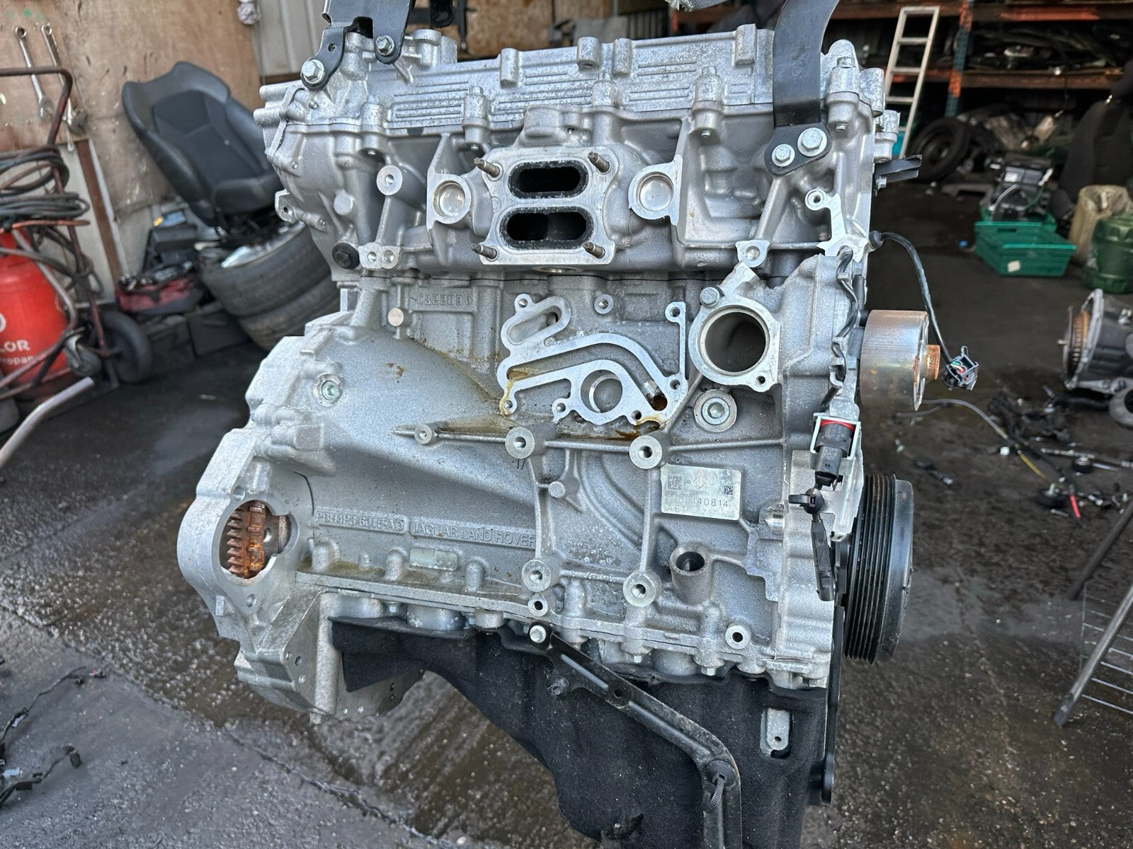 2019 JAGUAR XE 2.0 PETROL ENGINE BARE ENGINE BLOCK PT204 SPARES OR REPAIRS