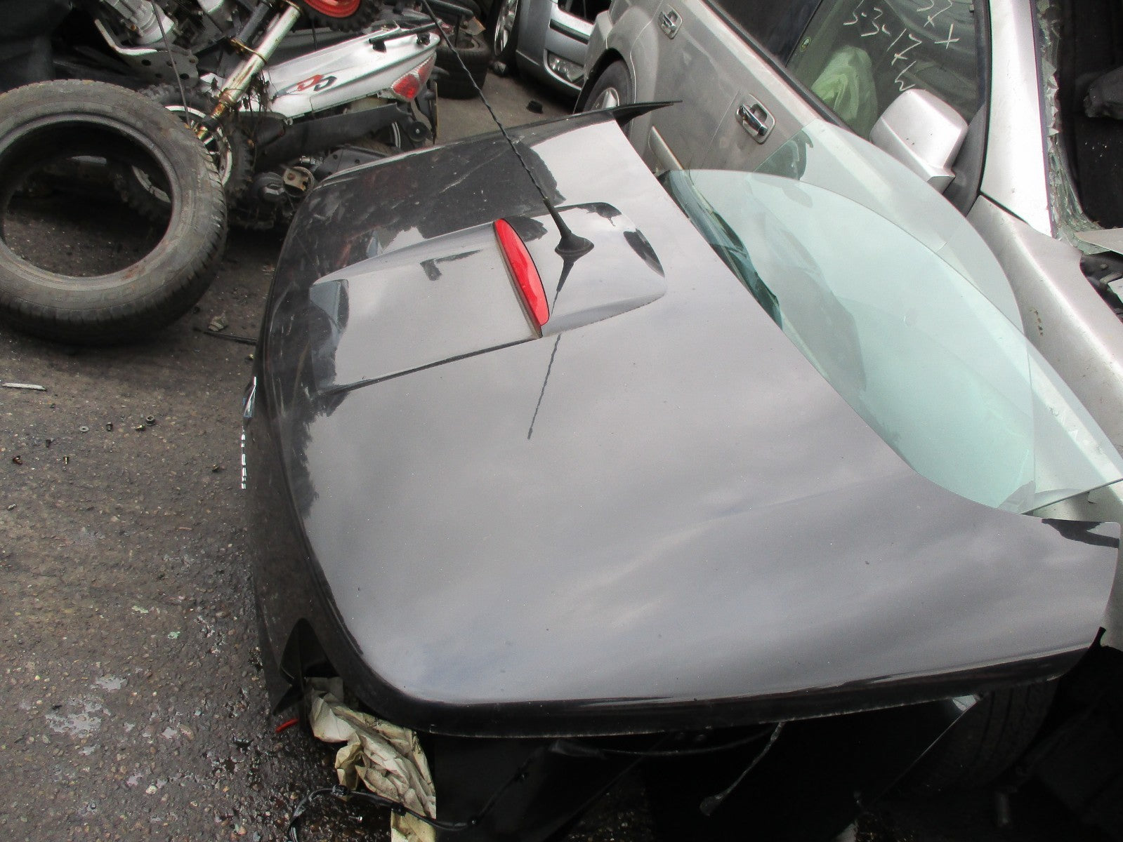 RENAULT MEGANE CC MK2 REAR BOOTLID BLACK