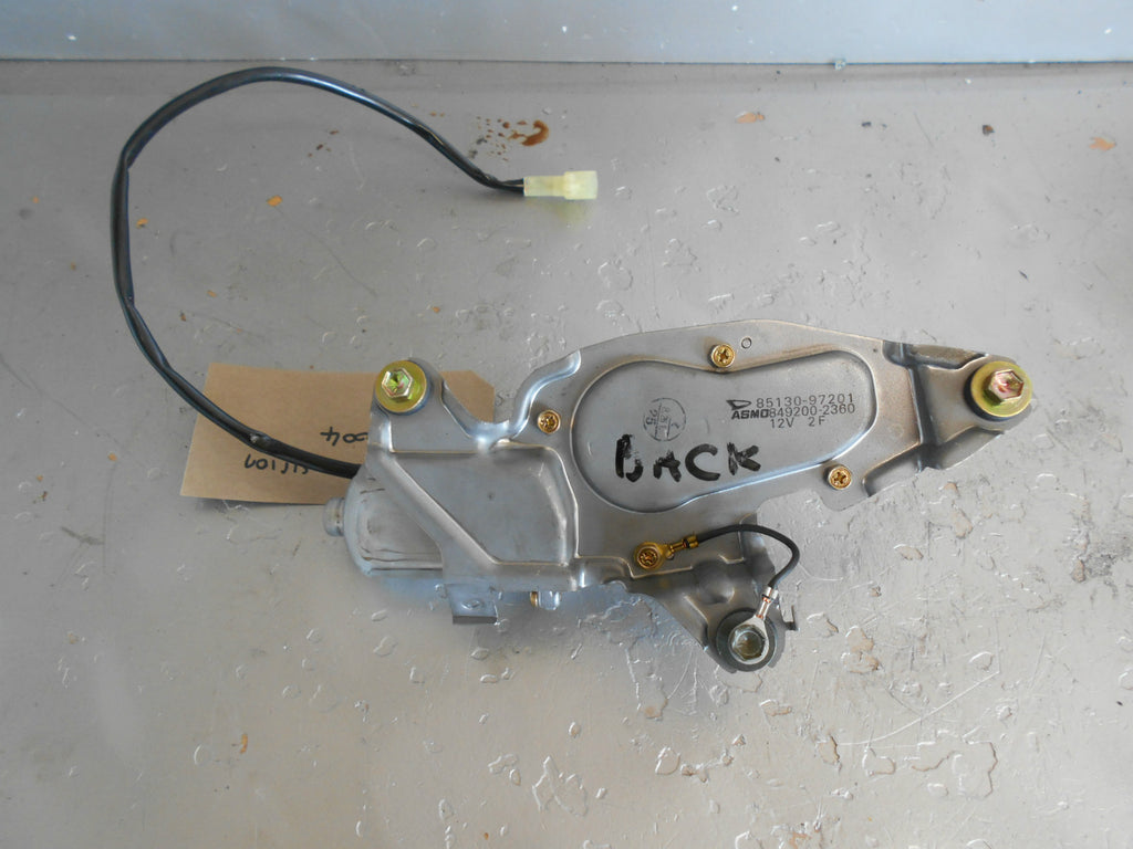DAIHATSU SIRION 2004 REAR WINDSHIELD WIPER MOTOR 8513097201 8492002360