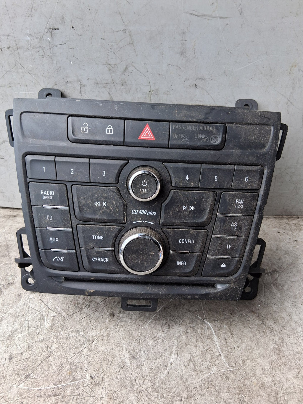2016 VAUXHALL ZAFIRA C MK3 RADIO CD PLAYER ,MULTIMEDIA SWITCH PANEL 13474072