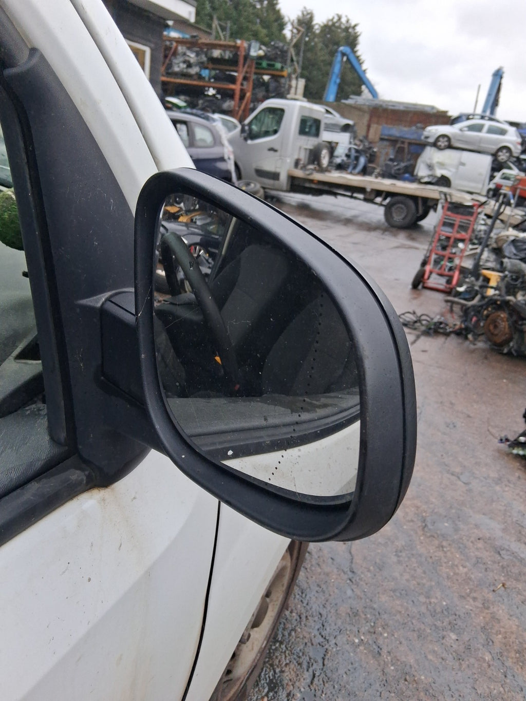 2016 MERCEDES CITAN W415 OSF DRIVER SIDE FRONT RIGHT WING MIRROR BLACK