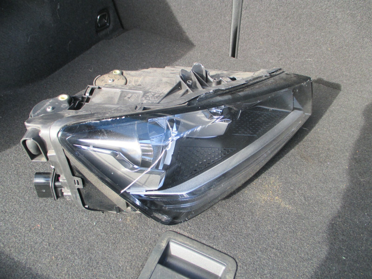 AUDI Q2 MK1 2020 OS DRIVER SIDE FRONT LIGHT HEADLIGHT HEAD LAMP DAMAGED
