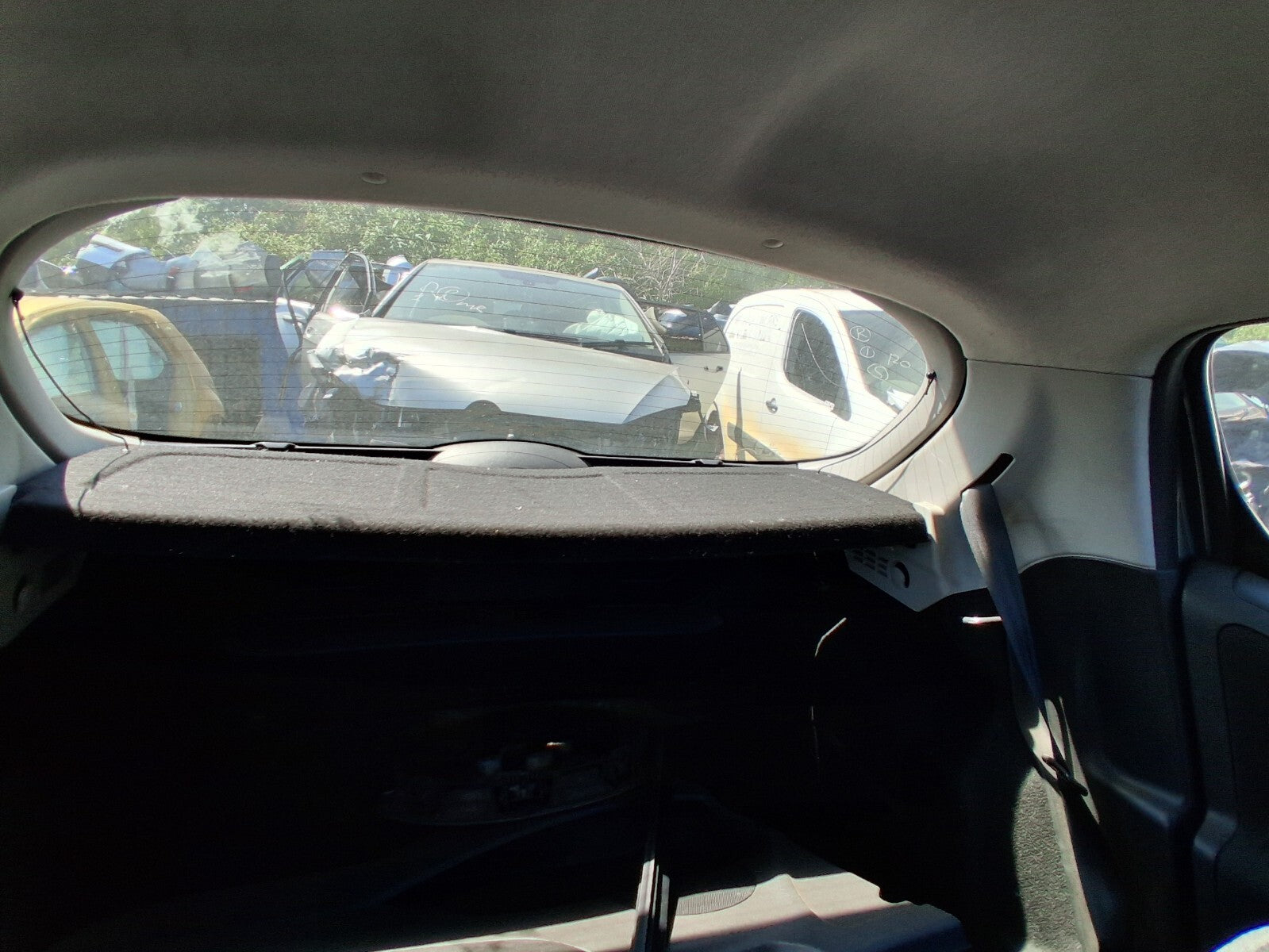 2009 PEUGEOT 207 REAR STORAGE PARCEL SHELF LOAD COVER
