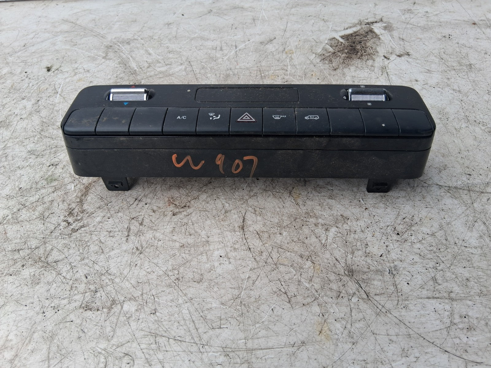 2020 MERCEDES BENZ SPRINTER W907 AC HEATER CLIMATE CONTROL SWITCH A9079054806