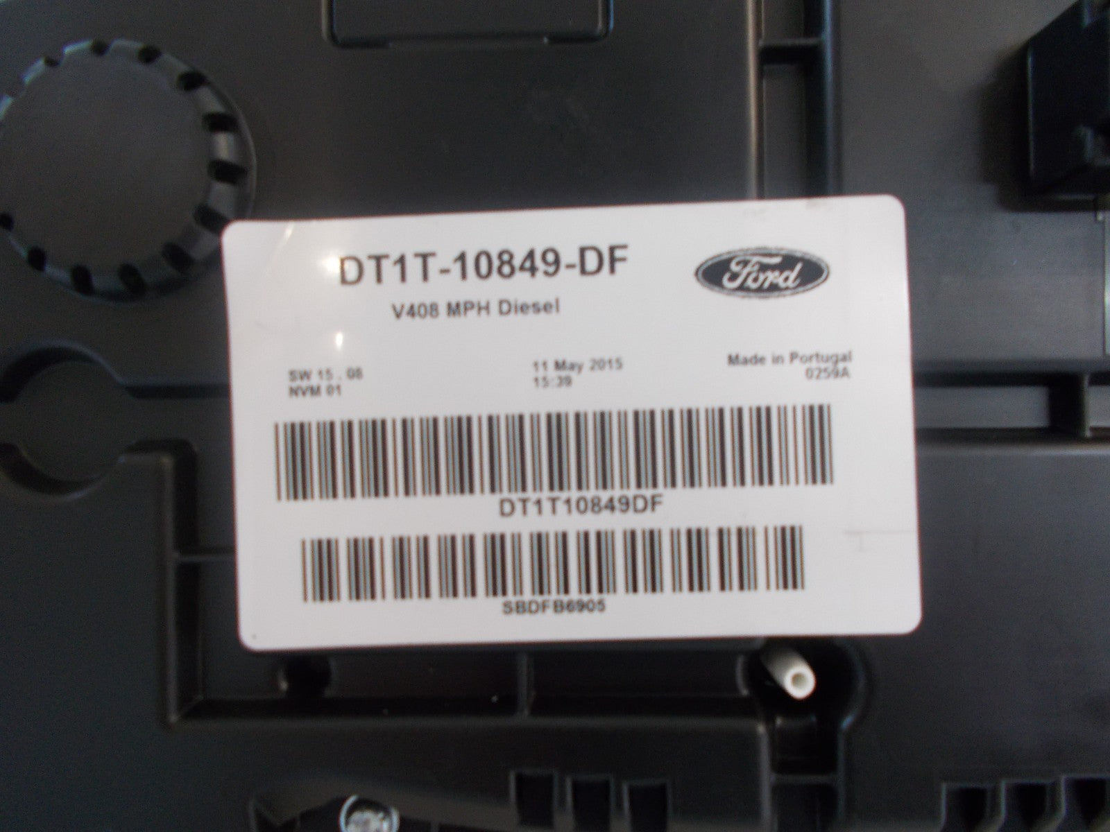 2015 FORD TRANSIT CONNECT SPEEDO METER CLOCKS INSTRUMENT CLUSTER DT1T10849DF