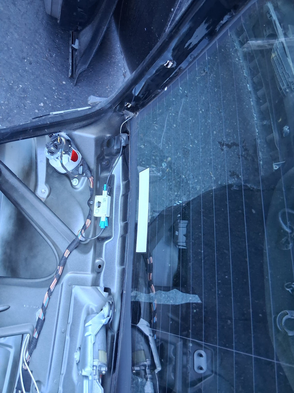 2004 BMW X3 E83 COMPLETE REAR TAILGATE BOOTLID BLACK