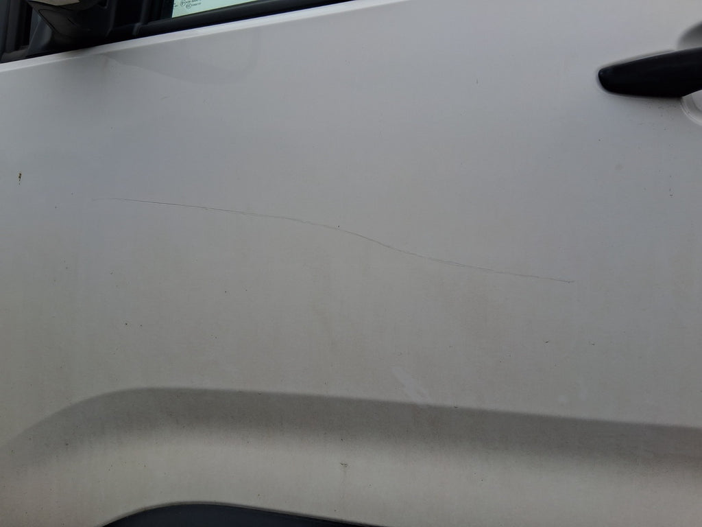 2020 VAUXHALL COMBO E MK4 NSF PASSENGER SIDE FRONT BARE LEFT DOOR WHITE K2E0