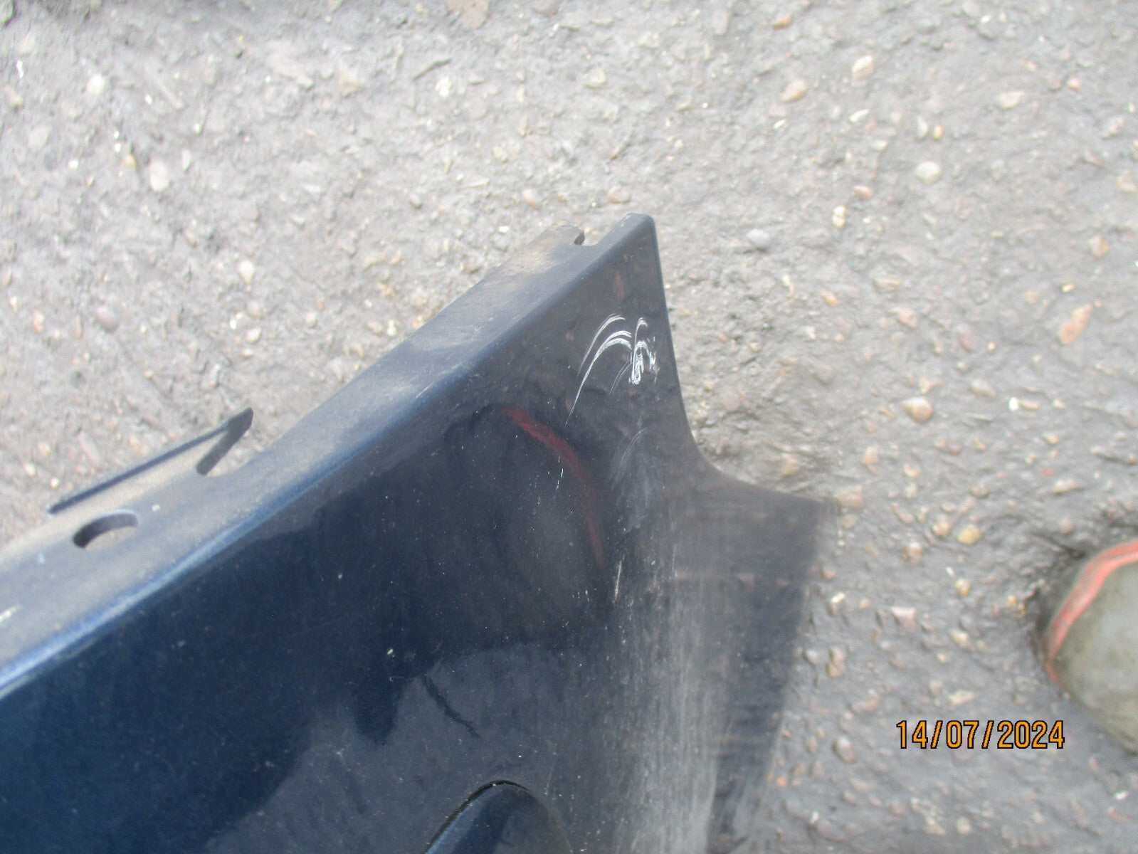 2011 VAUXHALL ZAFIRA B REAR BUMPER Z22A WATERWORLD BLUE