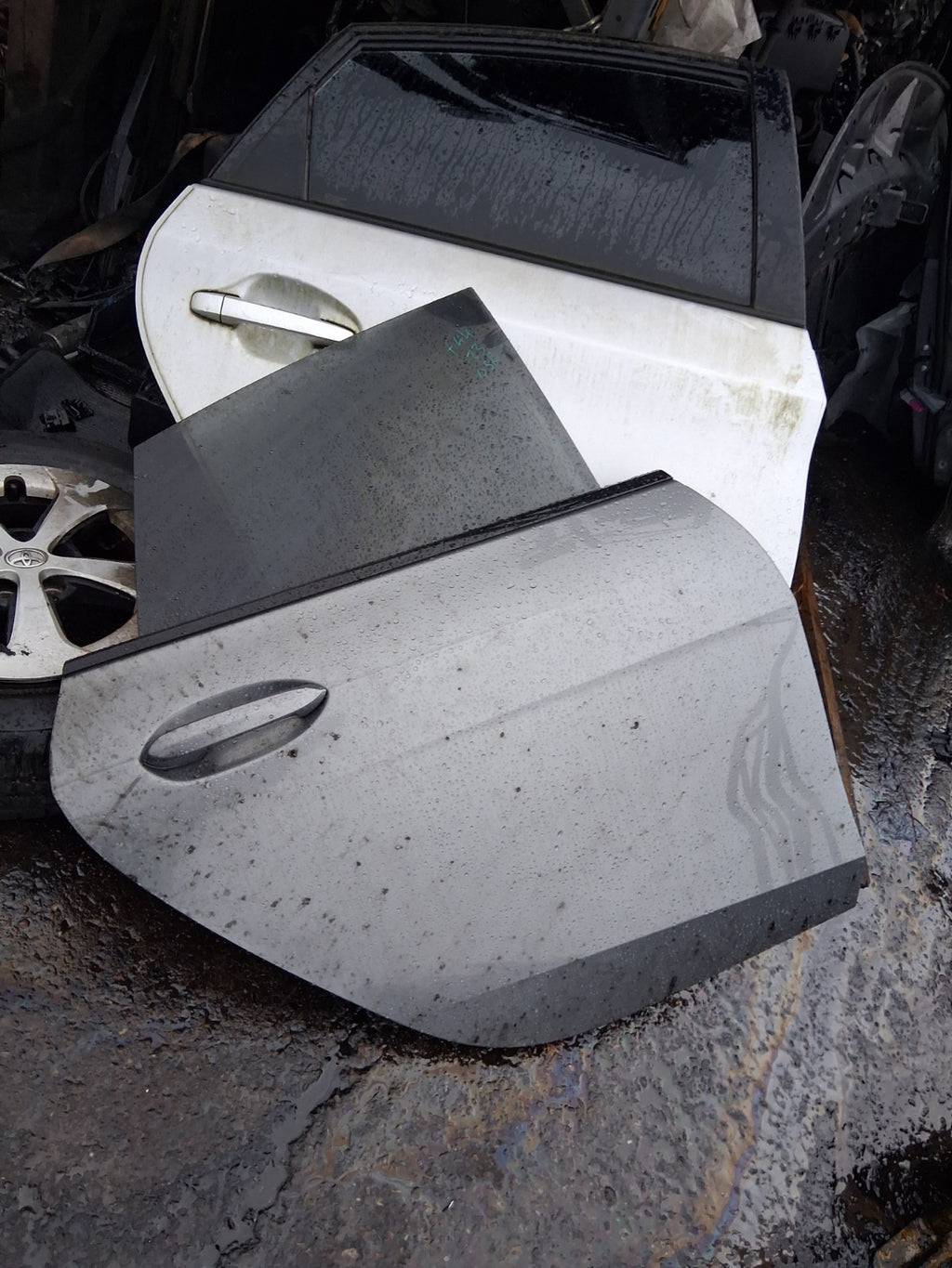 2024 BMW 2 SERIES F44 COUPE M SPORT OSR DRIVER SIDE REAR COMPLETE DOOR GREY C4W