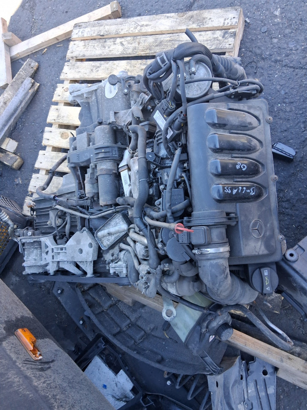 2008 MERCEDES B CLASS W245 2.0 DIESEL COMPLETE ENGINE OM 640.941 152K MILES