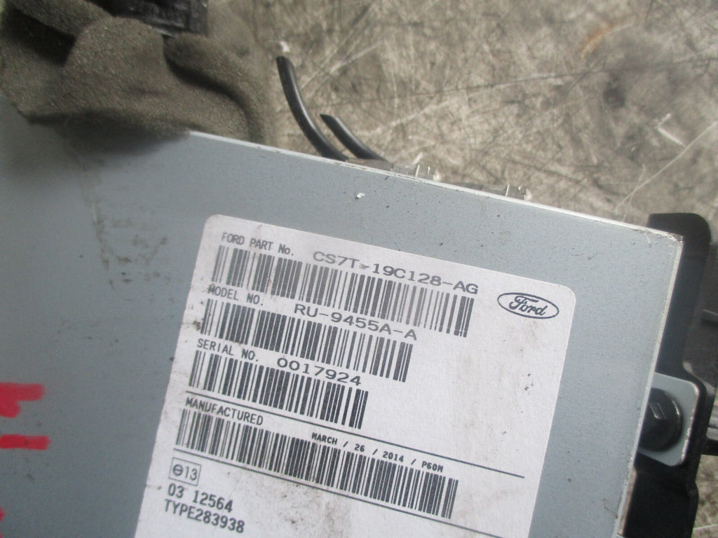 FORD MONDEO MK4 2014 SAT NAV CONTROL MODULE ECU CS7T19C128AG