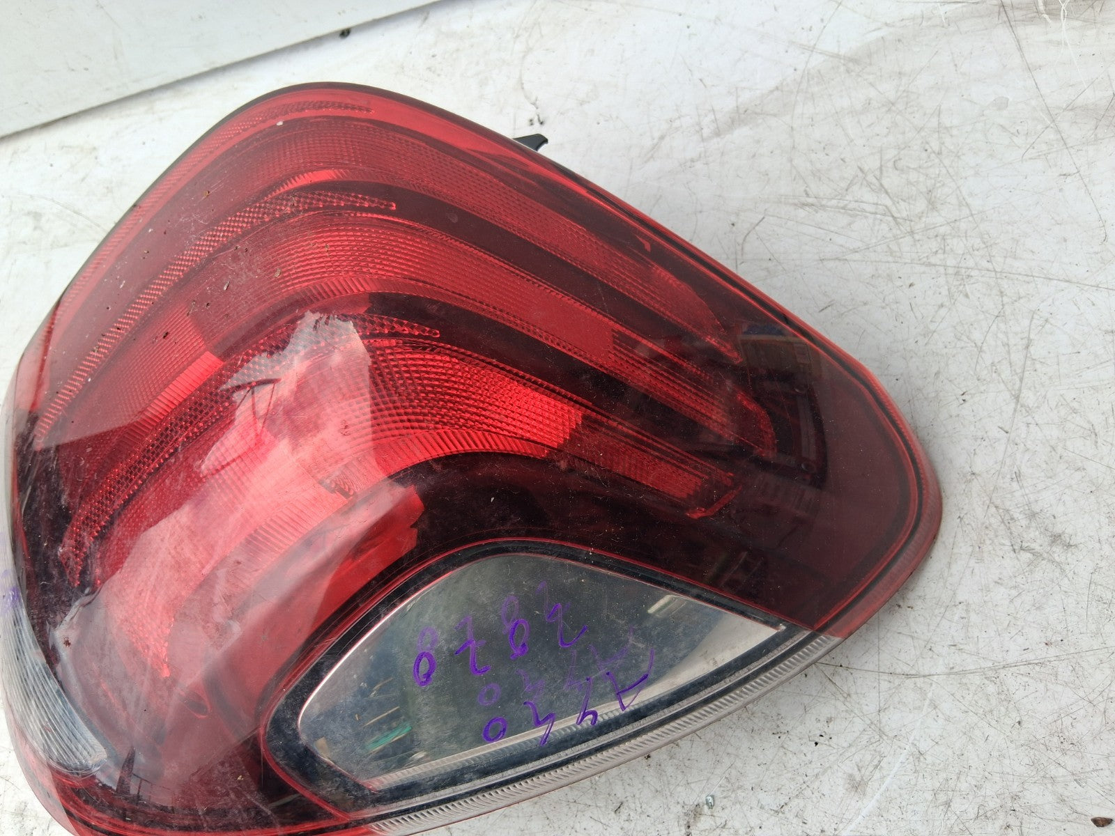 2016 PEUGEOT 108 CITROEN C1 OSR DRIVER SIDE REAR RIGHT TAIL LIGHT LAMP
