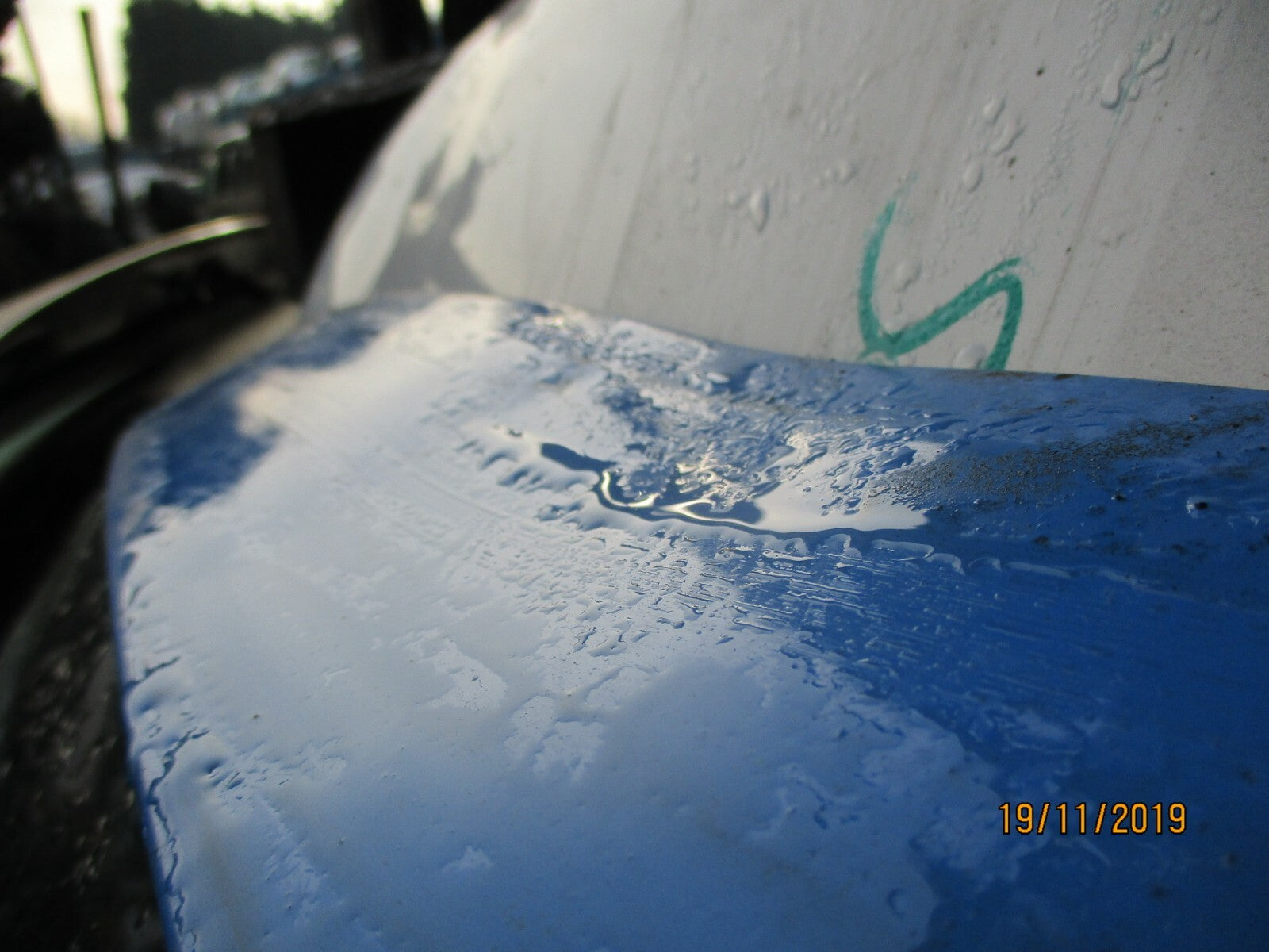 CHEVROLET MATIZ T200 MK1 2005 COMPLETE BOOT LID TAILGATE BLUE