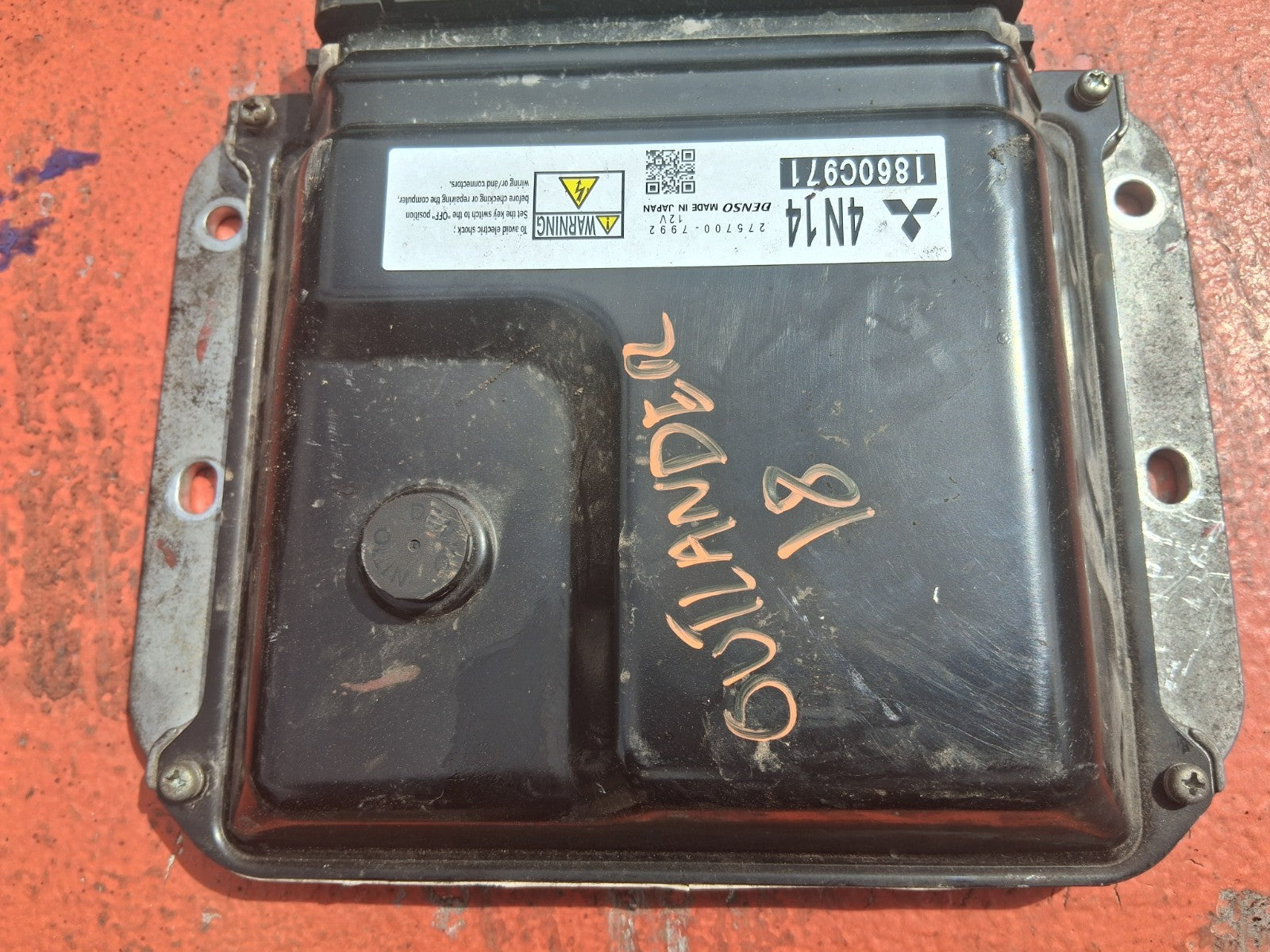 2018 MITSUBISHI OUTLANDER MK3 2.3 DIESEL ECU ENGINE CONTROL MODULE UNIT 1860C971