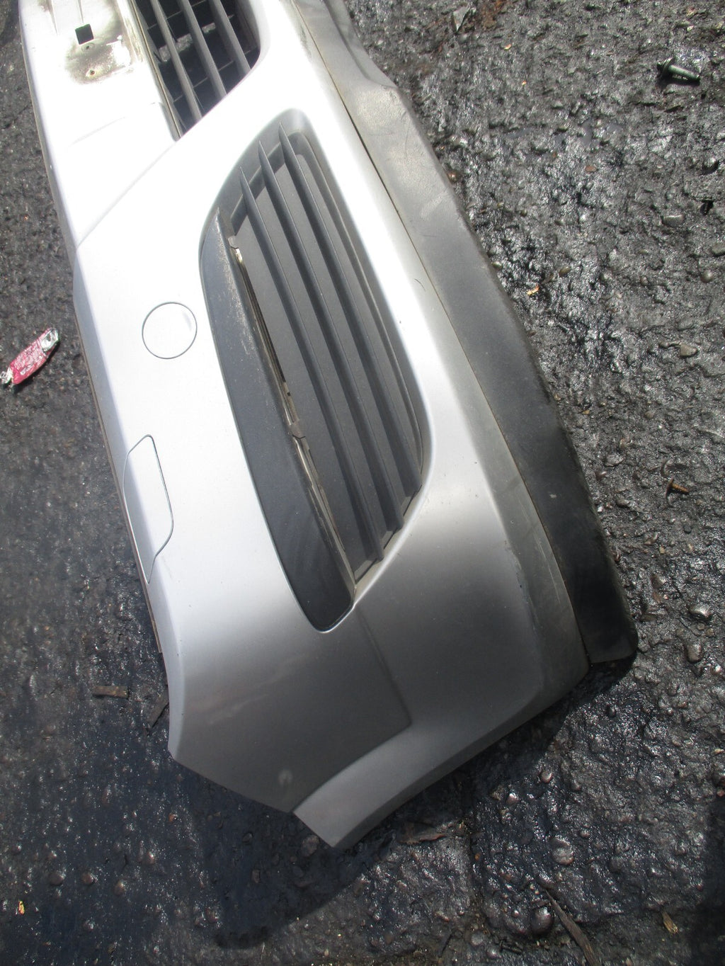 VAUXHALL ASTRA H 2008 5 DOOR FRONT BUMPER FOG LIGHT GRILLS SILVER