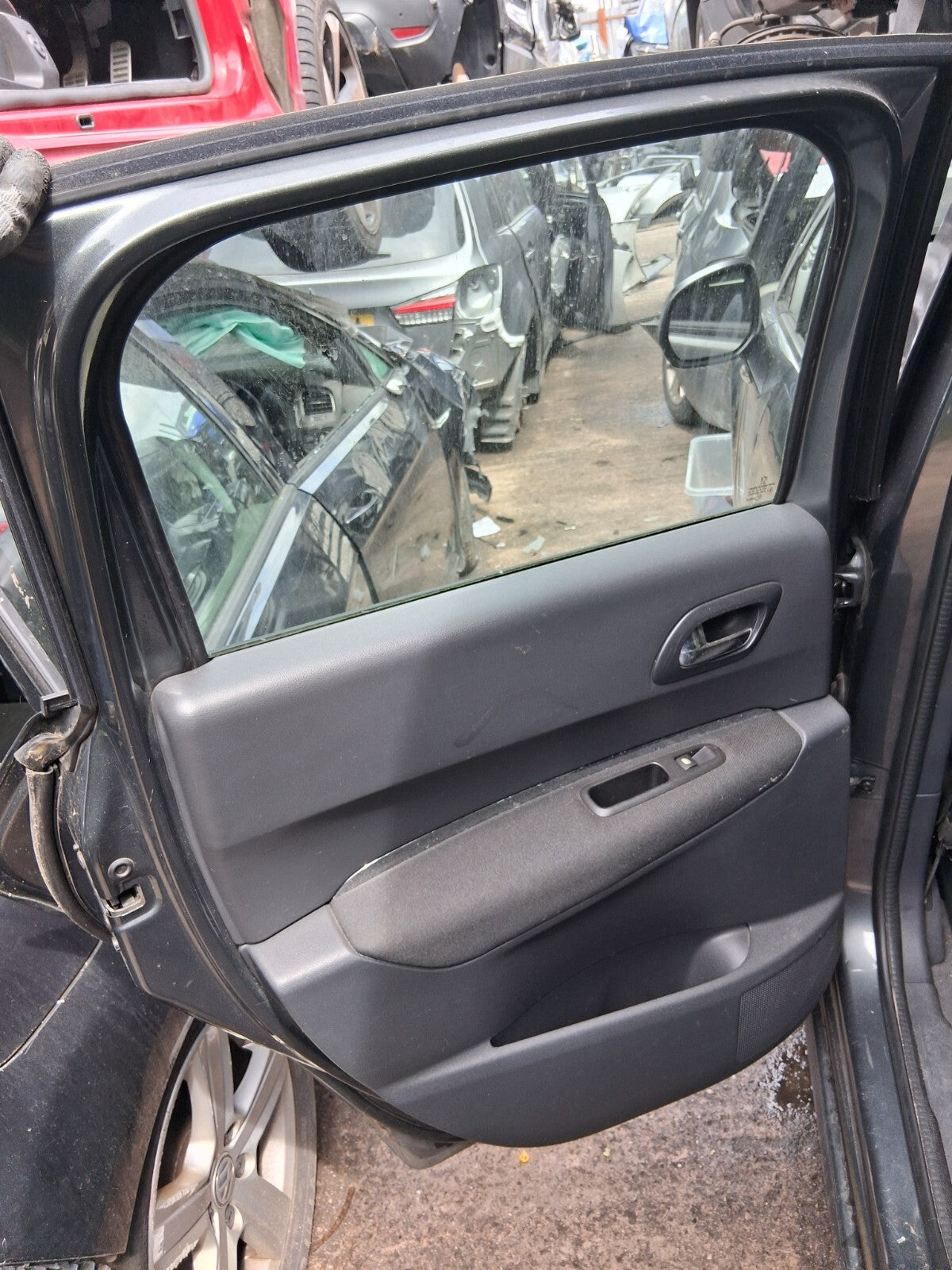 2012 PEUGEOT 3008 MK1 NSR PASSENGER SIDE REAR LEFT BARE DOOR GRIS SHARK KTPD